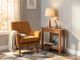 Sunny Designs™ Sedona Rustic Oak Chairside Table-1
