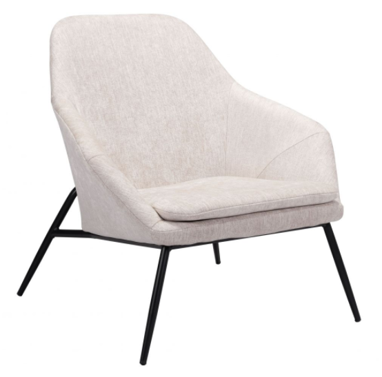 Zuo® Modern Manuel Beige Accent Chair-1