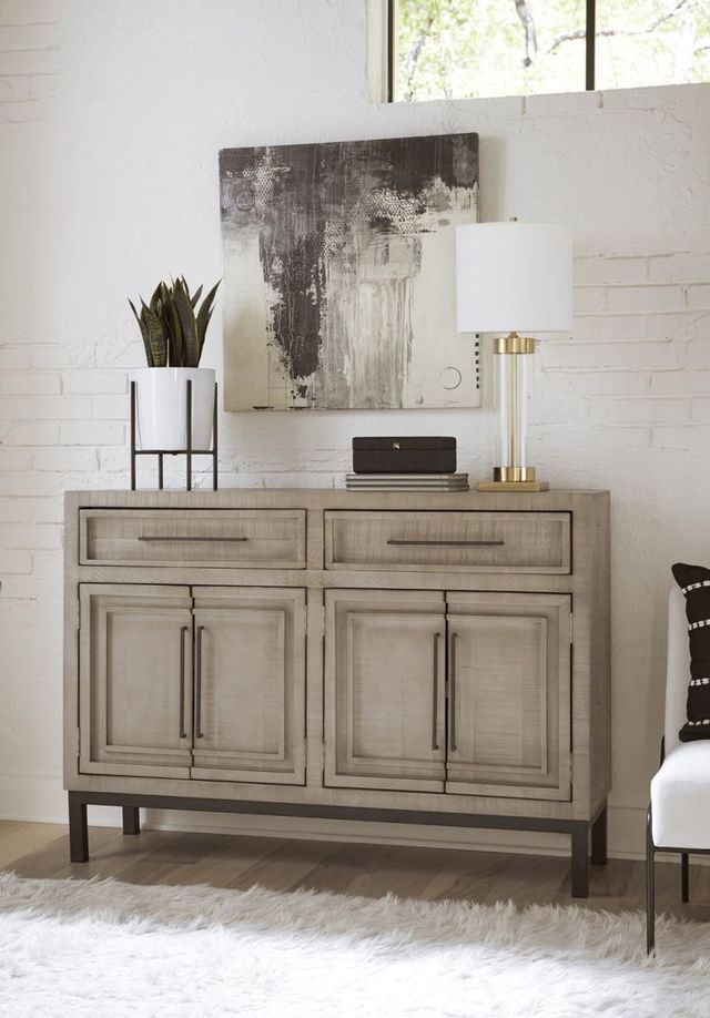 aspenhome® Zander Grey 57" Highboy Console-2