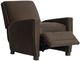 Bernhardt Bastille Bernhardt Living Brown Leather Manual Recliner-1