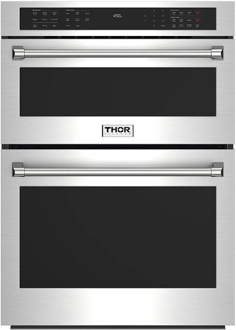 Thor Kitchen 30” Stainless Steel Oven/Micro Combo Electric Wall Oven-0