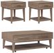 Liberty Furniture Brentwood 3-Piece Sandstone Occasional Table Set-0