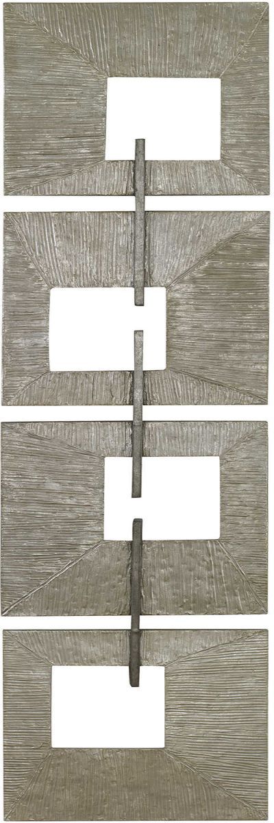 Uttermost® Linked Champagne Gold Wall Decor-0