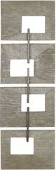 Uttermost® Linked Champagne Gold Wall Decor-0
