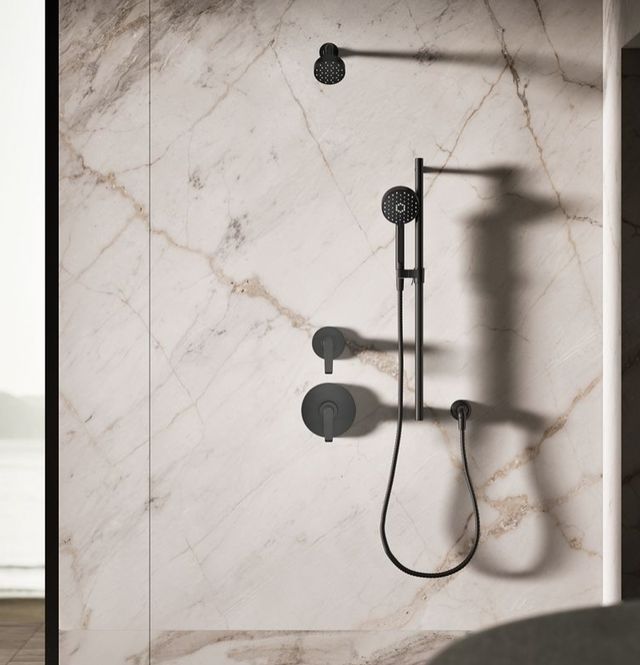 KOHLER® Awaken® G110 Matte Black 2.5 GPM 4-Function Handshower-2