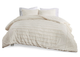 Olliix by Urban Habitat Mercer 3 Piece Ivory King/California King Cotton Chenille Comforter Set-0