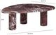 TOV Furniture Libby Red Levanto 36" Indoor/Outdoor Coffee Table-2
