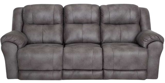 Franklin™ Croft Colt Smoke Dual Seat Power Reclining Sofa-3
