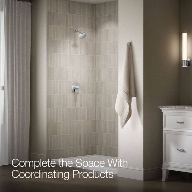 KOHLER® Elate® Rite-Temp® Polished Chrome Shower Trim Kit-4