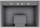 Vent-A-Hood® Designer Series 36" Gunsmoke Wall Mounted Range Hood-3