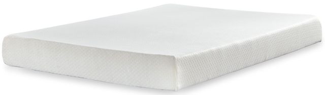 Sierra Sleep® by Ashley® Chime 2-Piece 8" Memory Foam and Best Adjustable Base Queen Mattress Set-1