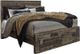 Benchcraft® Derekson 3-Piece Multi Gray Queen Panel Bed Set-1