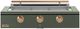 Caliber™ Rockwell Social 3-Burner Olive Built-In Natural Gas Grill with Gold Hardware-0