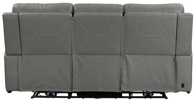 Liberty Furniture Camden Aline Light Gray Leather Power Reclining Sofa-3