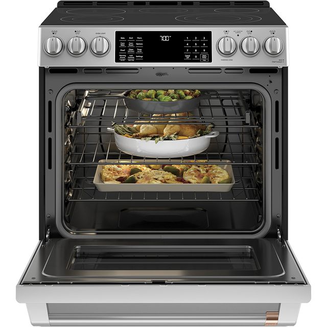 Cuisinière électrique encastrée de 30 po Café™ de 5.7 pi³ - Acier inoxydable-5