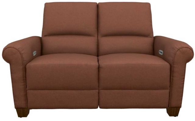 La-Z-Boy® Clybourn Spice Power Reclining Loveseat with Headrest-1