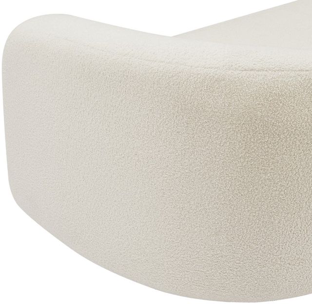 Meridian Furniture Kali Cream Teddy Loveseat-3