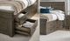 A-America® Glacier Point Graystone Queen Captain Bed-3