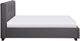 Mazin Furniture Aitana Graphite King Platform Bed-2