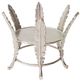 A & B Home Alvada Silver Candle Holder -0