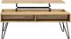 Coaster® Fanning Golden Oak Lift Top Coffee Table with Black Hairpin Leg-0