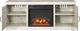 Signature Design by Ashley® Bellaby 4-Piece Whitewash Entertainment Center with Electric Fireplace-2