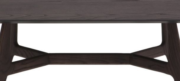 Natuzzi Editions Plettro Brown Ash Rectangular Table-1