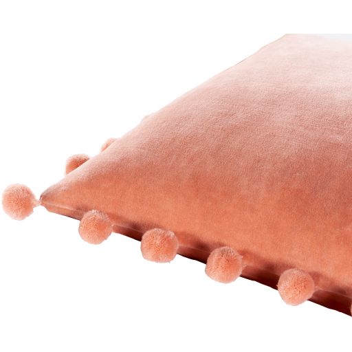 Surya Serengeti Rose 18"x18" Toss Pillow with Polyester Insert-1