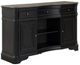 Liberty Furniture Magnolia Manor Antique Black/Weathered Bark Server-0