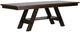 Liberty Furniture Lawson Espresso Rectangular Dining Table with Black Base-0