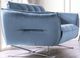 Furniture of America® Civellutino Light Blue Loveseat-0