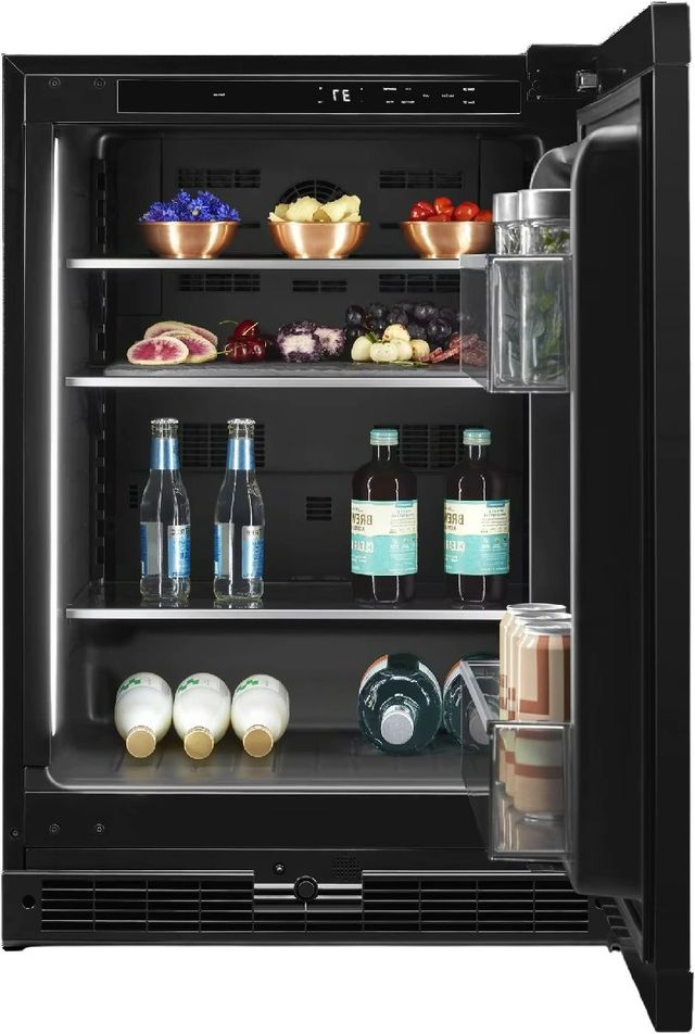 JennAir® 24" 5.0 Cu. Ft. ENERGY STAR® Panel Ready Right Swing Under the Counter Refrigerator-3