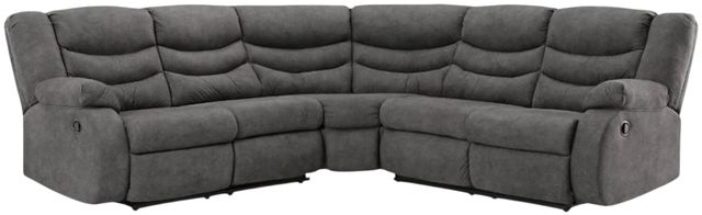 Signature Design by Ashley® Partymate 2-Piece Slate Manual Reclining L-Shape Sectional-0