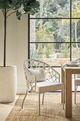 Universal Explore Home™ Weekender Coastal Living Home Pebble Nomad Snow-Sea Salt Dining Arm Chair-4