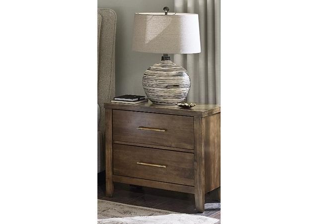 Vaughan Bassett Pure Maple 2 Drawer Nighstand In Maple Syrup-2