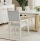 Michael Amini® Palm Gate Cloud White Arm Chair-1