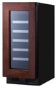 Summit® 2.2 Cu. Ft. Panel Ready Built-In Wine Cooler -1