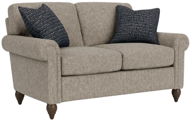 Flexsteel® Moxy Silver Muslin Loveseat-0