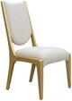 Michael Amini® Scotts Square Light Champagne Dining Side Chair-0