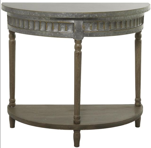 Deco Marche Gray Console Table-1