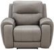 Signature Design by Ashley® Trendsetter Ash Power Recliner with Audio Seating-3