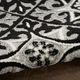 Nourison Home™ Aloha Black White 5'x8' Style 2 Area Rug-4