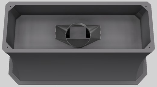 Vent-A-Hood® Designer Series 54" Gunsmoke Island Range Hood-2