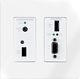 Crestron® Wall Plate DigitalMedia 8G+® Transmitter 200-White-0