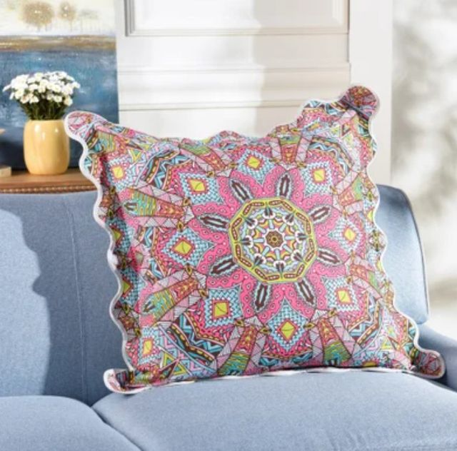 Stylecraft Tamara Day Pink 30" Down Fill Designer Pillow-1