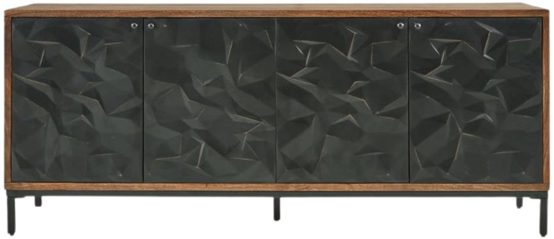 Signature Design By Ashley Dorannby Accent Cabinet - Thumbnail 2