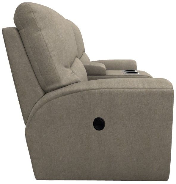 La-Z-Boy® Cassian Birch Manual Reclining Loveseat with Console-3