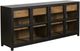 Four Hands Millie Drifted Matte Black Sideboard-0