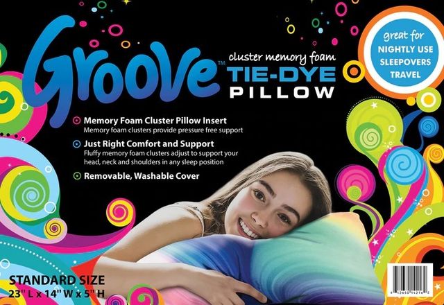 Boyd Sleep Groove™ Tie-Dye Memory Foam Standard Pillow-2