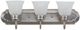 YHD Satin Nickel/White Style 1 Incandescent Bathroom Vanity Lighting-3
